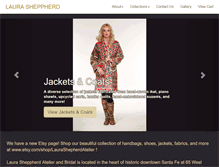 Tablet Screenshot of laurasheppherd.com